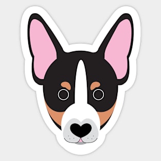 Miniature fox terrier foxie Sticker